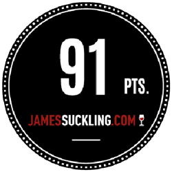 James Suckling - 91pts